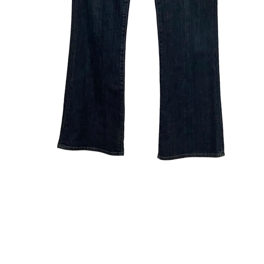 The Limited Authentic Original Flare Jeans Flap Back Pockets Blue - Picture 3 of 14